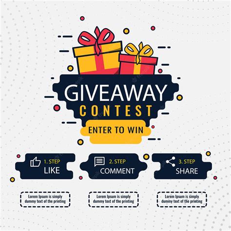 giveaway experience contest